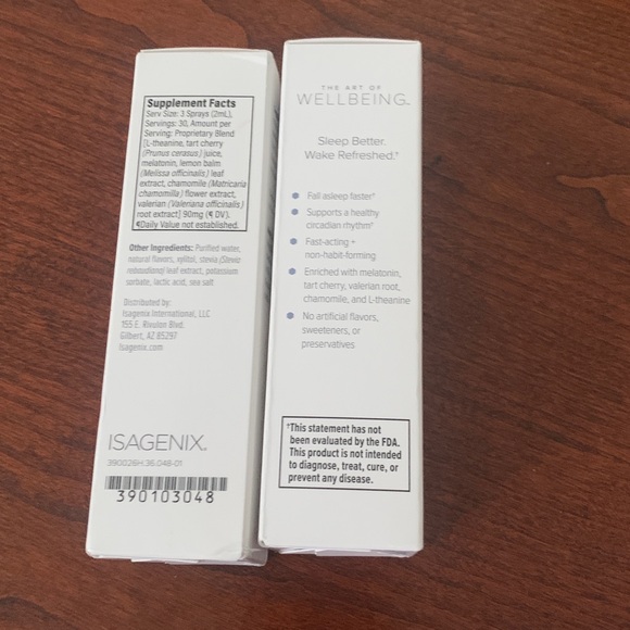 Isagenix Renewal Sleep Support - Spearmint Flavor 2 oz - Picture 2 of 5